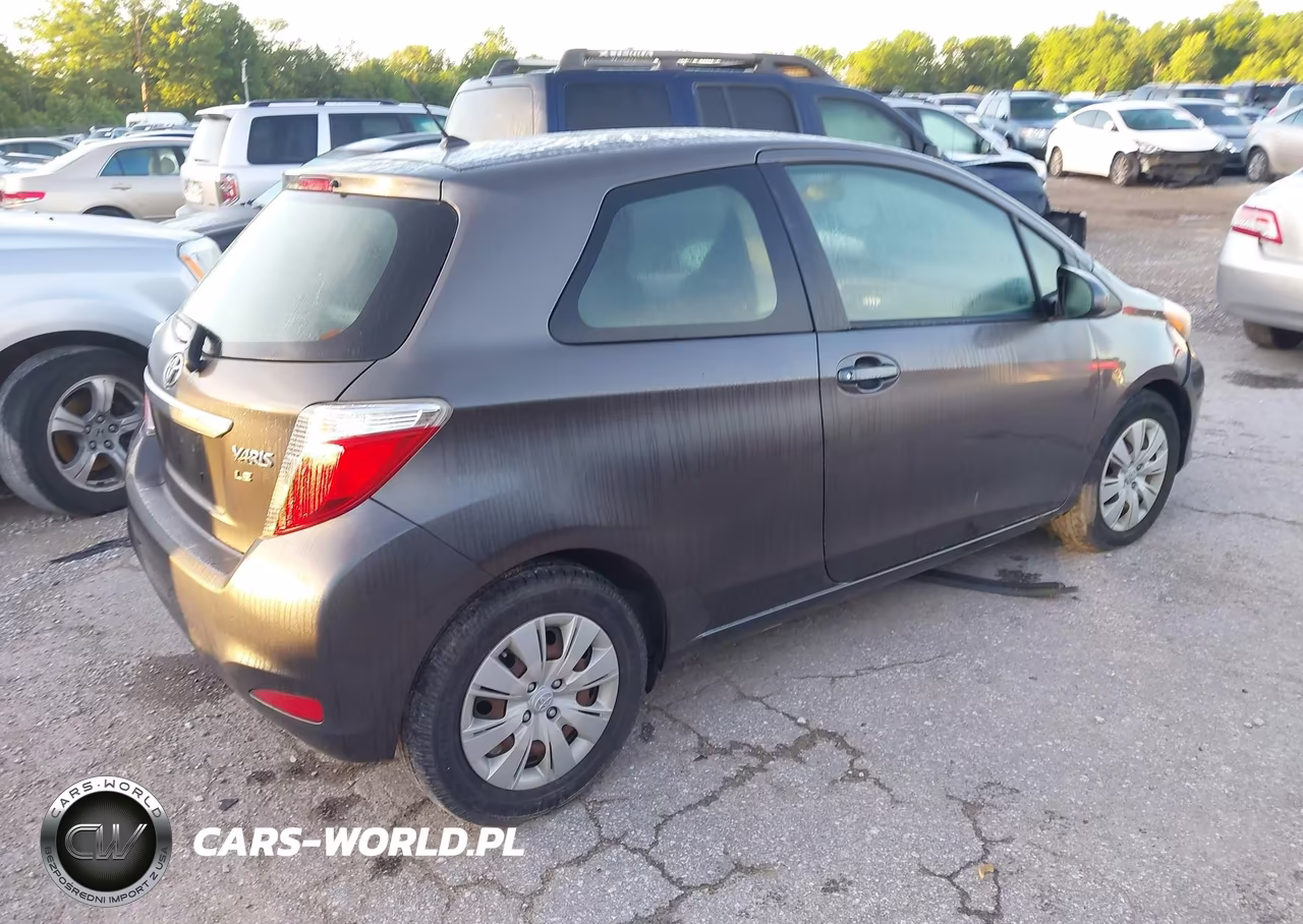 2012 Toyota Yaris Le VIN:JTDJTUD30CD508733 - 4
