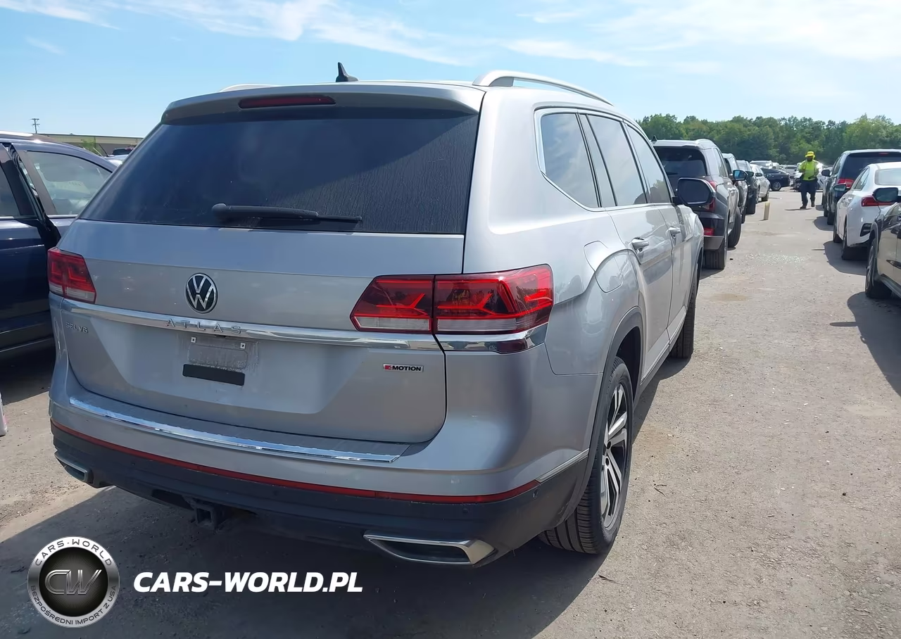 2021 Volkswagen Atlas 3.6L V6 Sel Premium VIN:1V2TR2CA0MC513223 - 4