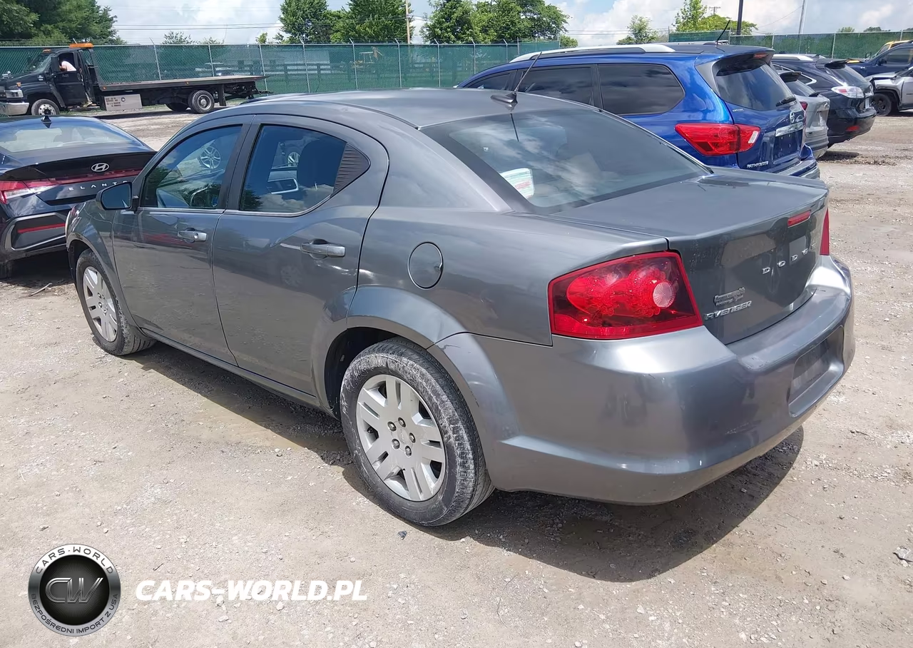2013 Dodge Avenger Se VIN:1C3CDZABXDN571868 - 3