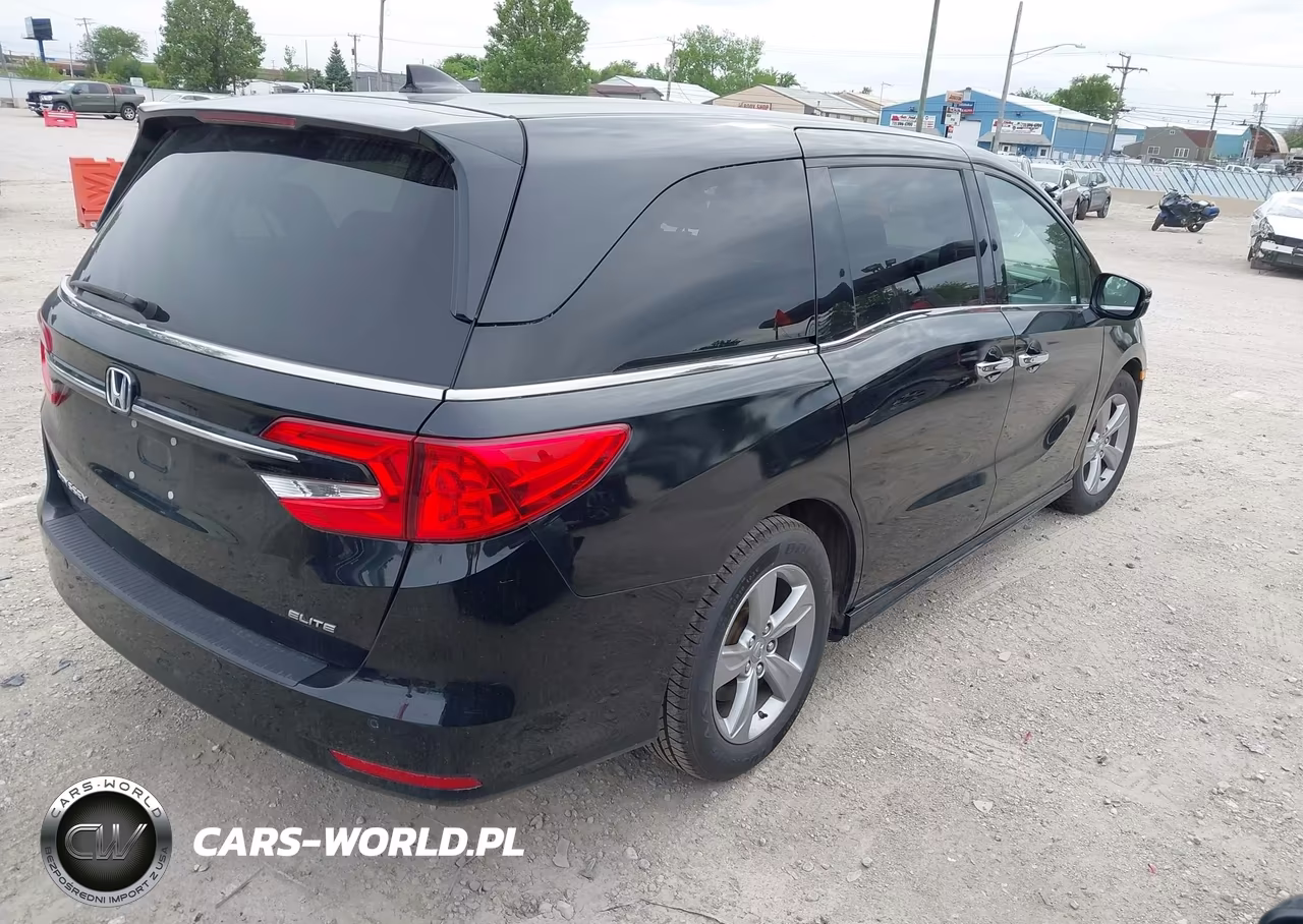 2022 Honda Odyssey Elite VIN:5FNRL6H99NB048822 - 4