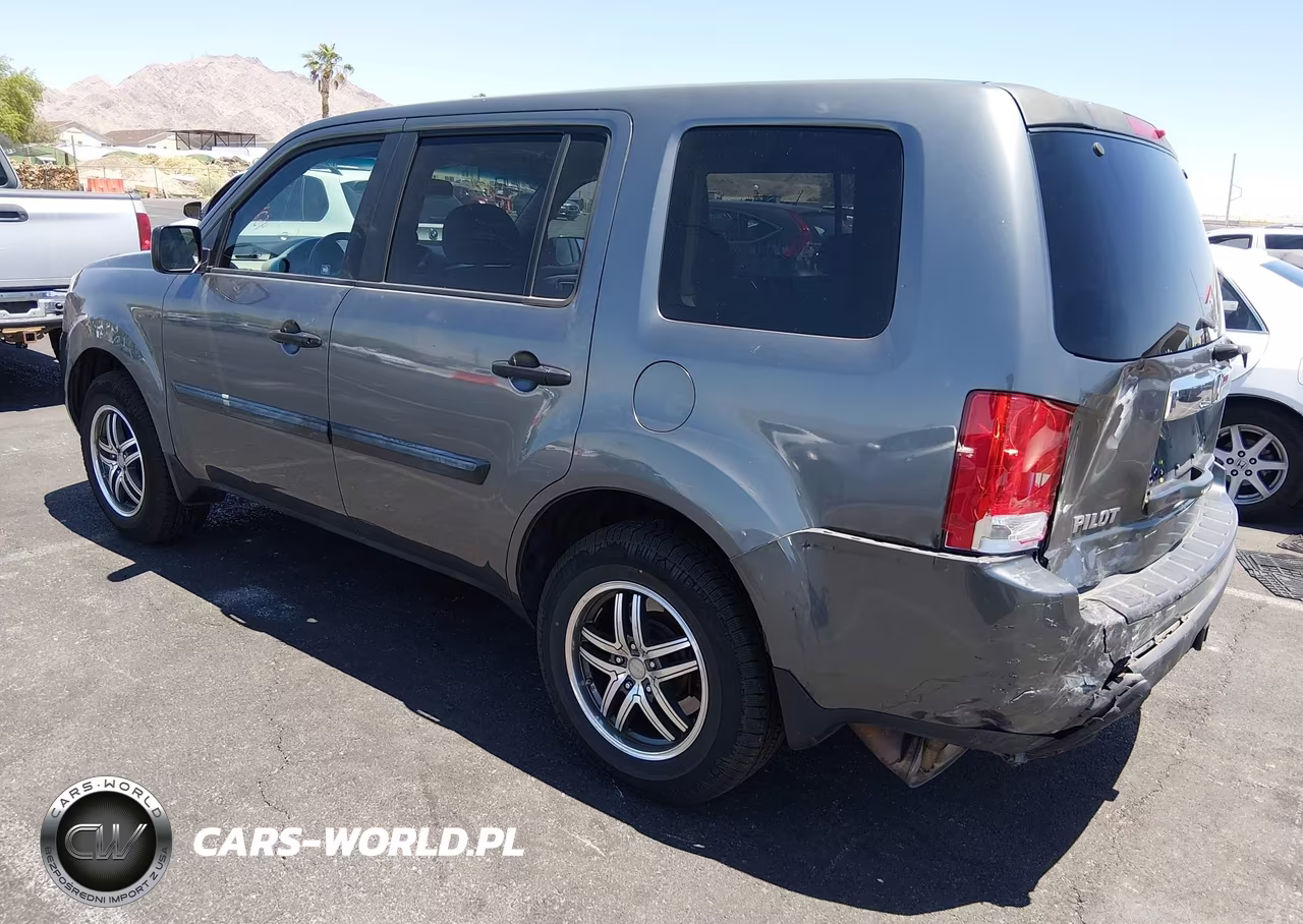 2011 Honda Pilot Lx VIN:5FNYF3H23BB025651 - 3