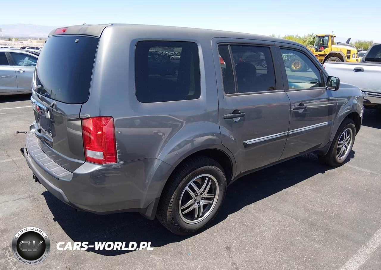 2011 Honda Pilot Lx VIN:5FNYF3H23BB025651 - 4