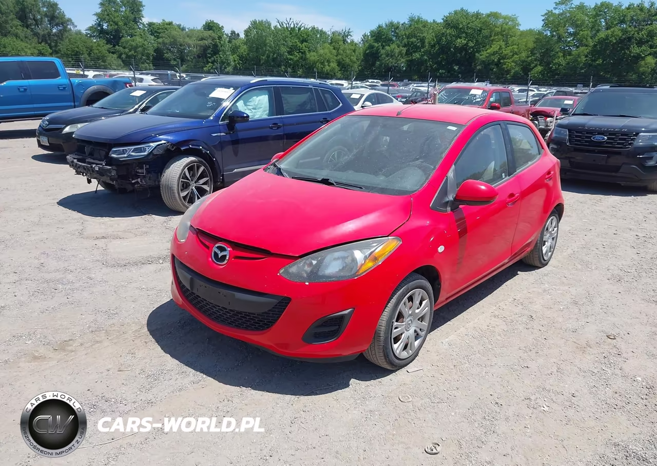 2012 Mazda Mazda2 Sport VIN:JM1DE1KY5C0138052 - 2