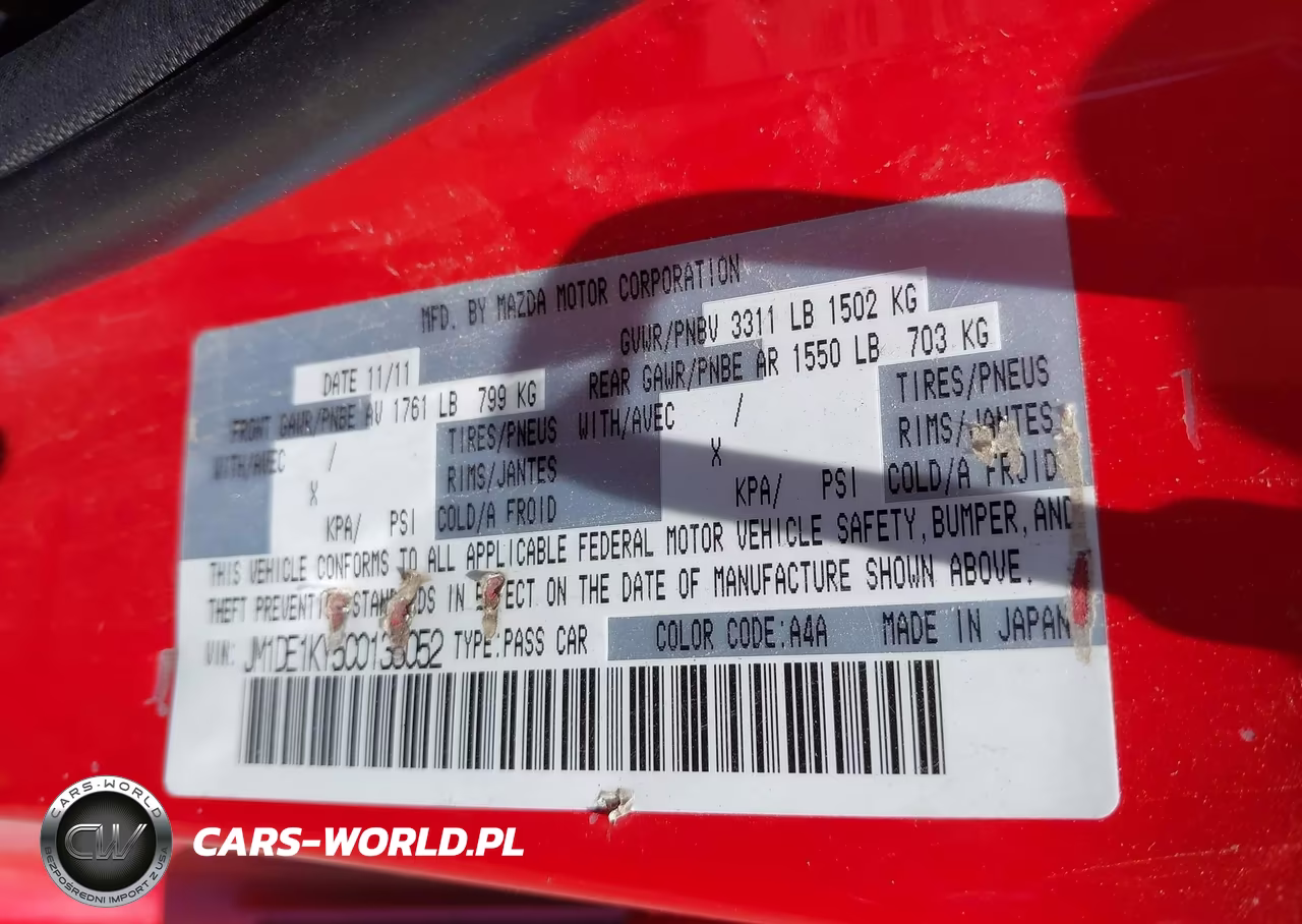 2012 Mazda Mazda2 Sport VIN:JM1DE1KY5C0138052 - 9