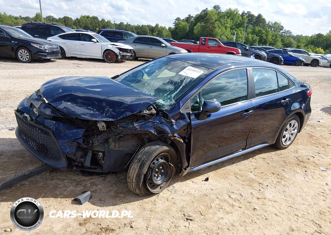 2021 Toyota Corolla Le VIN:5YFEPMAE1MP190390 - 2