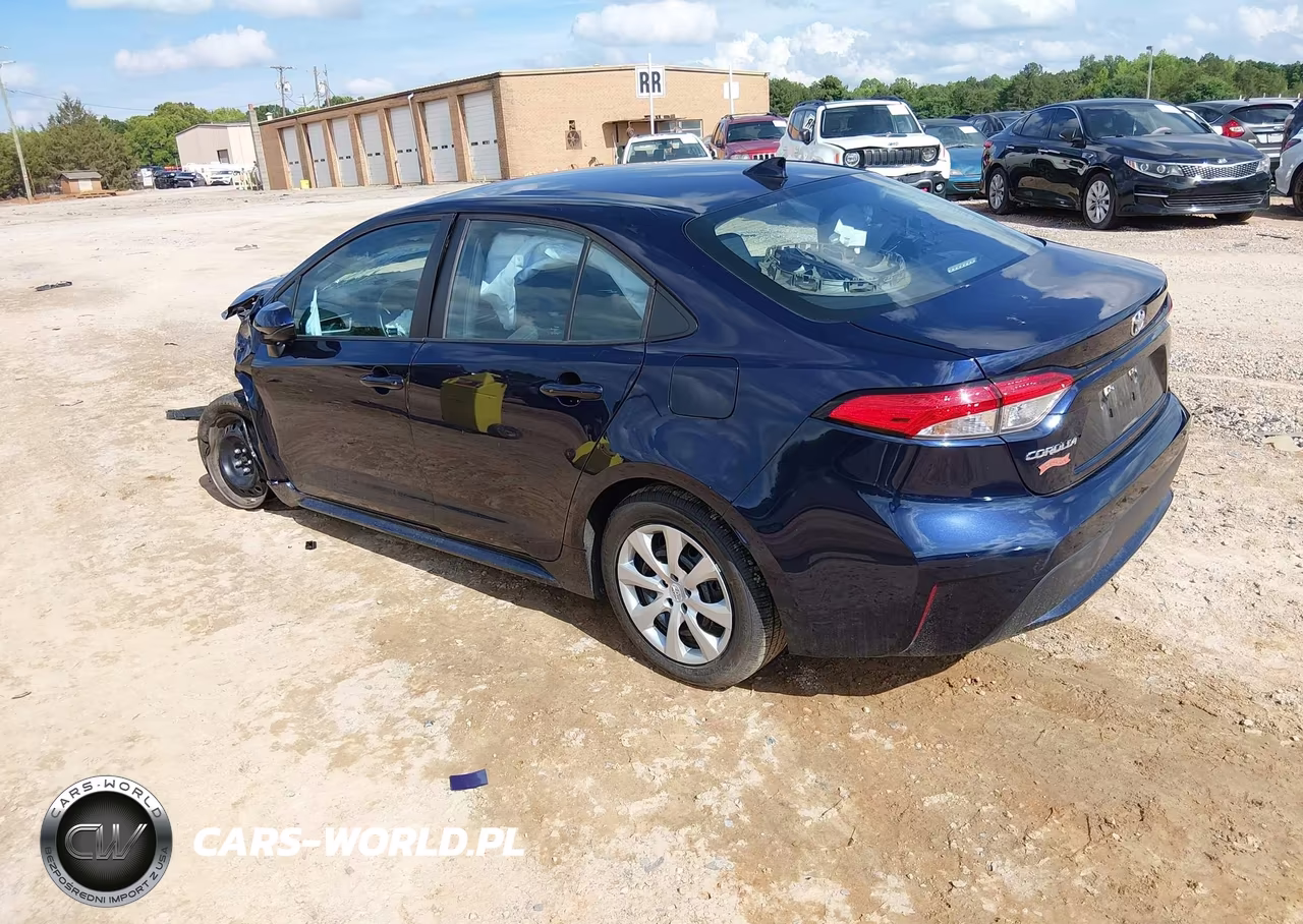 2021 Toyota Corolla Le VIN:5YFEPMAE1MP190390 - 3