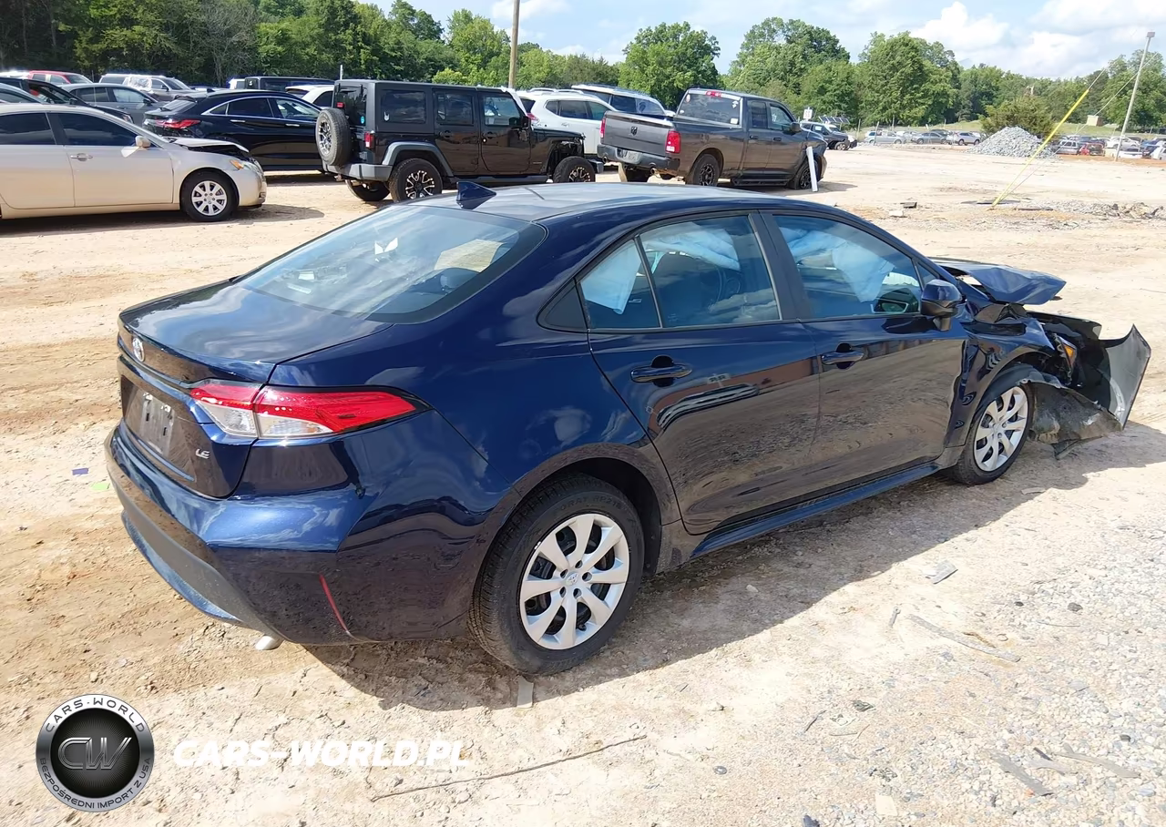 2021 Toyota Corolla Le VIN:5YFEPMAE1MP190390 - 4