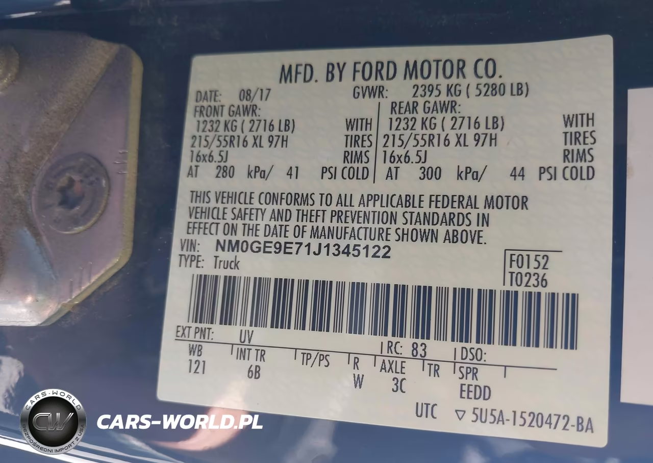 2018 Ford Transit Connect Xl VIN:NM0GE9E71J1345122 - 9