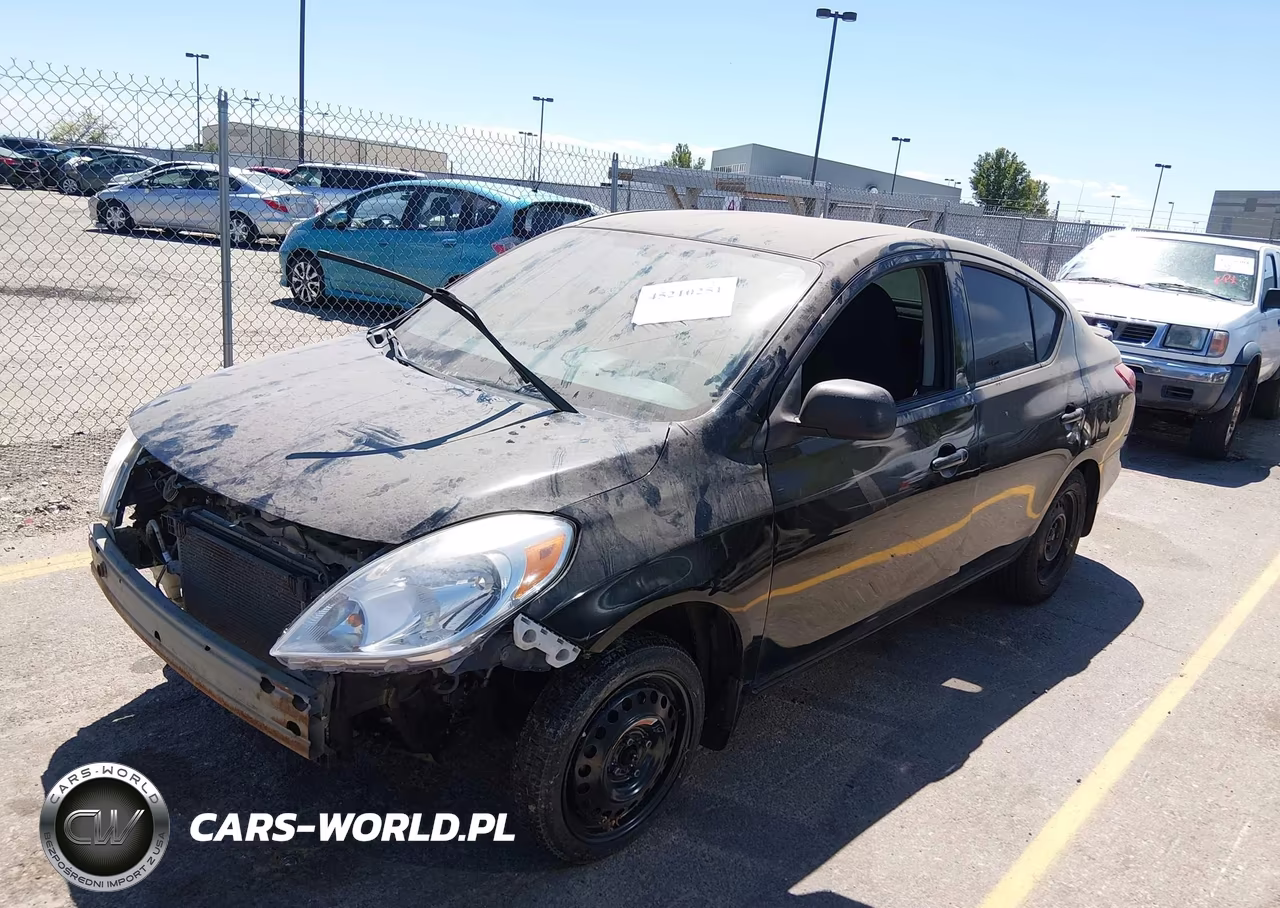 2013 Nissan Versa 1.6 S+ VIN:3N1CN7AP1DL819808 - 2
