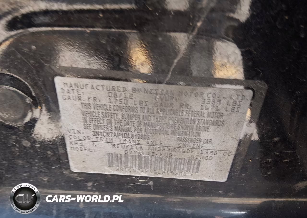 2013 Nissan Versa 1.6 S+ VIN:3N1CN7AP1DL819808 - 9