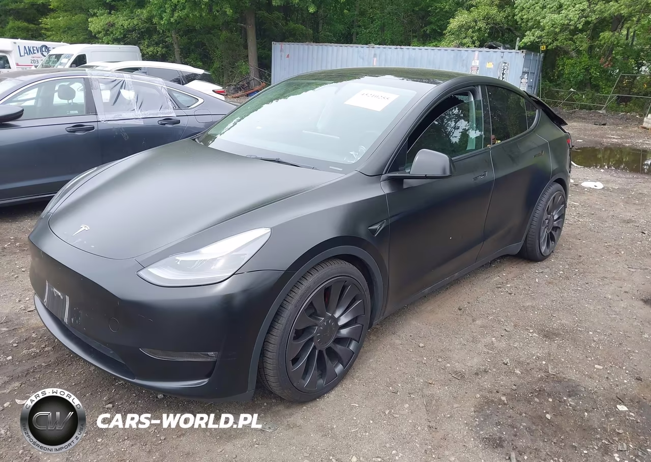 2023 Tesla Model Y Performance Dual Motor All-Wheel Drive VIN:7SAYGDEF2PF863870 - 2
