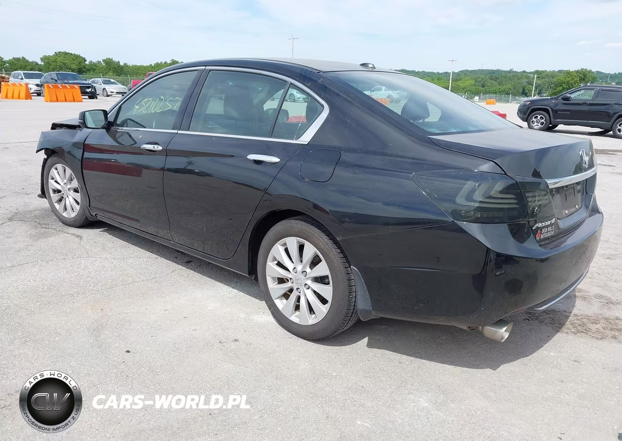 2015 Honda Accord Ex-L V-6 VIN:1HGCR3F80FA008220 - 3