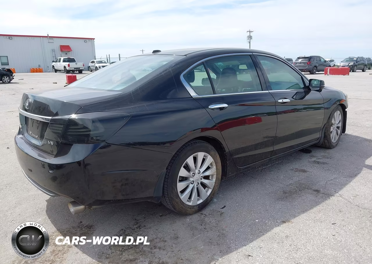 2015 Honda Accord Ex-L V-6 VIN:1HGCR3F80FA008220 - 4