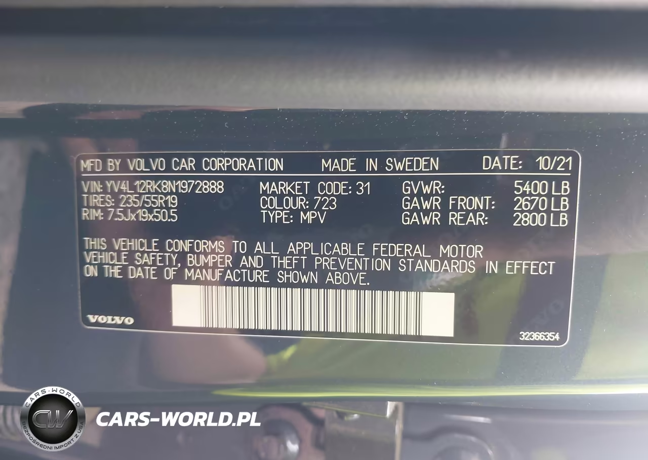 2022 Volvo Xc60 B5 Momentum VIN:YV4L12RK8N1972888 - 9