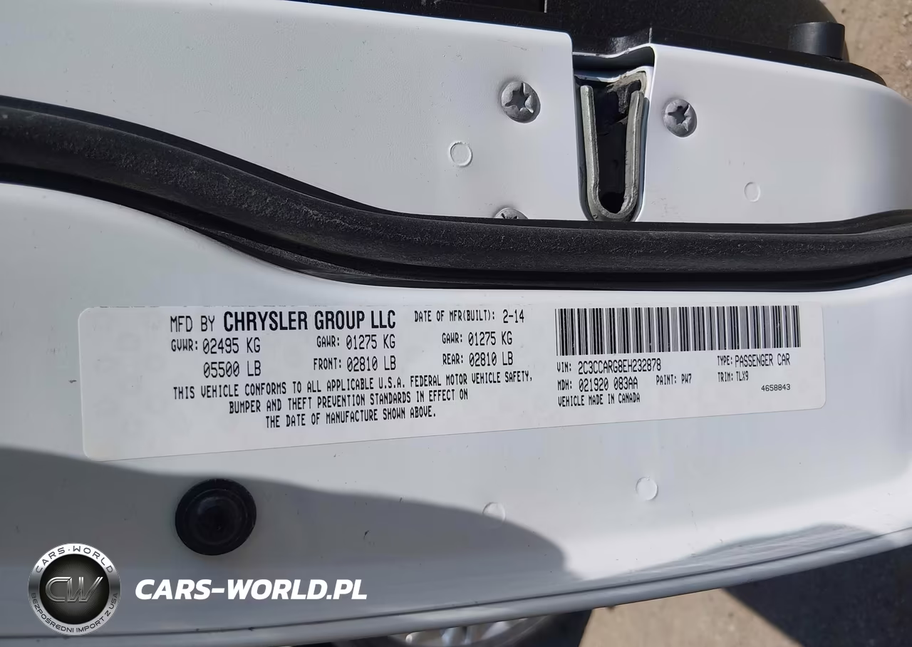 2014 CHRYSLER 300  VIN:2C3CCARG8EH232878 - 9