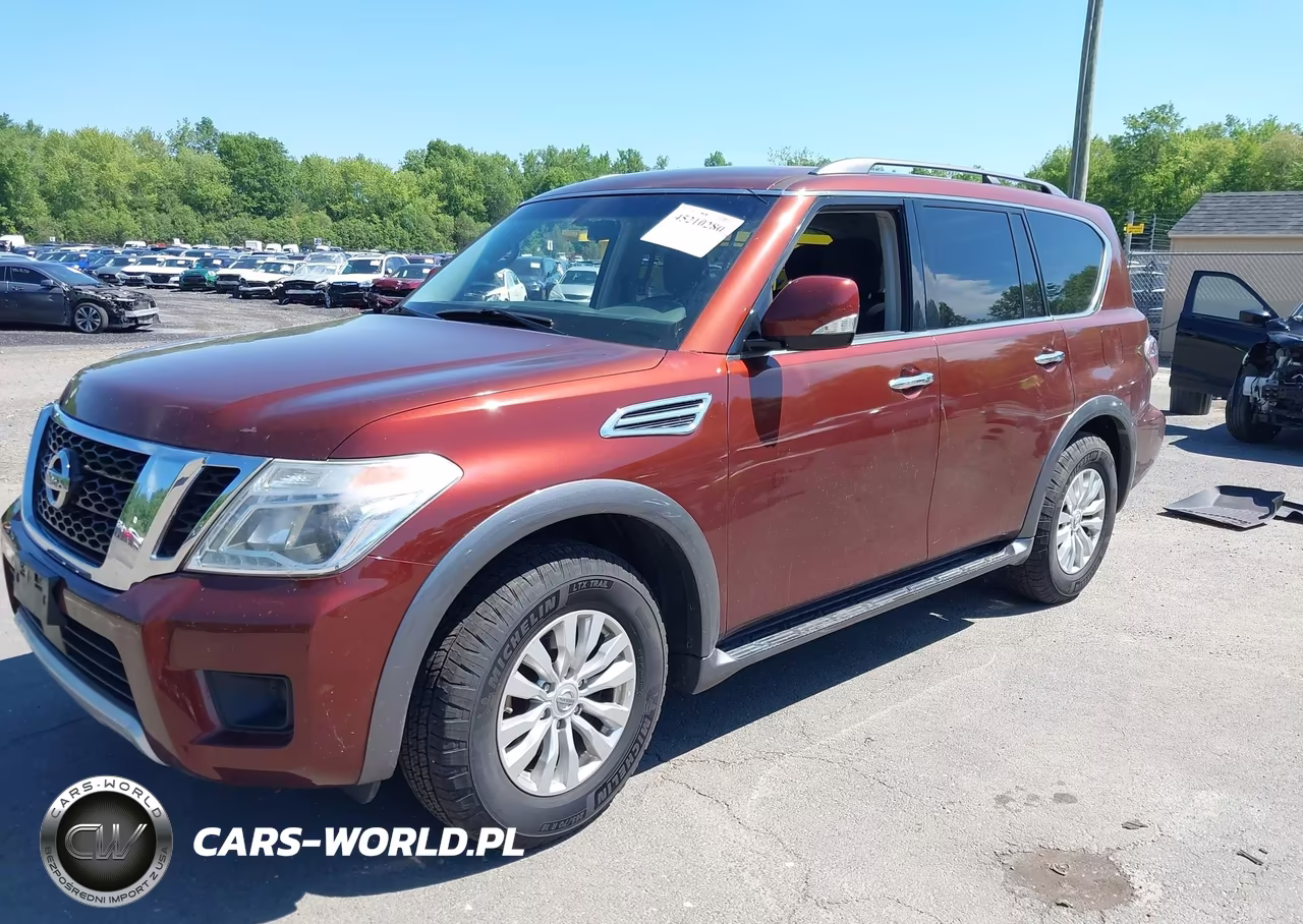 2017 Nissan Armada Sv VIN:JN8AY2NC6H9510442 - 2