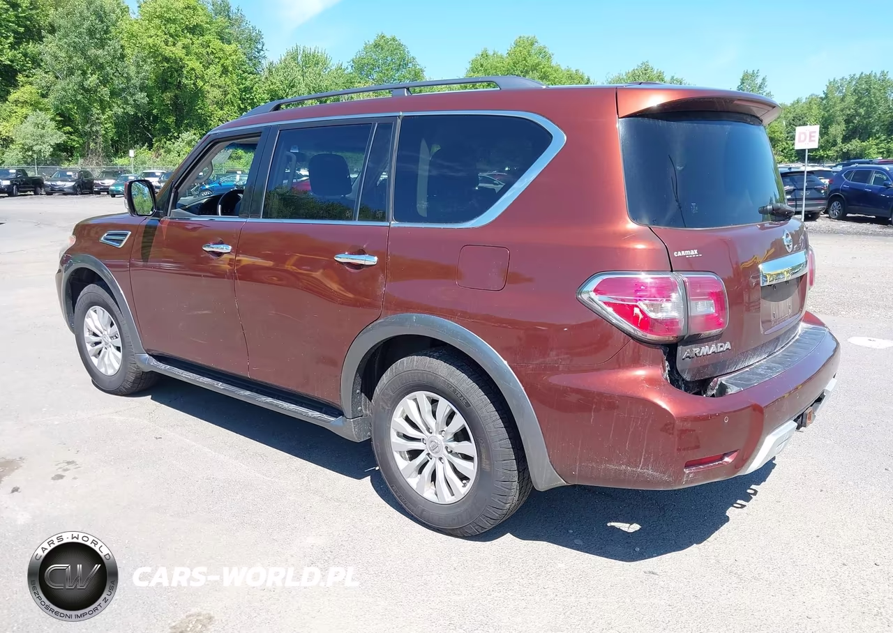 2017 Nissan Armada Sv VIN:JN8AY2NC6H9510442 - 3
