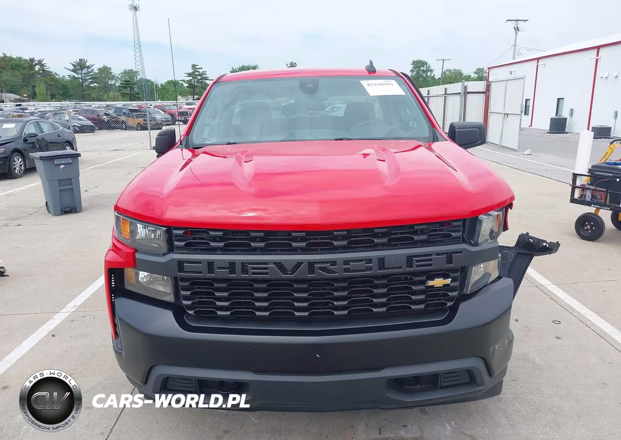 2021 Chevrolet Silverado 1500 4Wd Long Bed Wt VIN:3GCNYAEK5MG326747 - 12