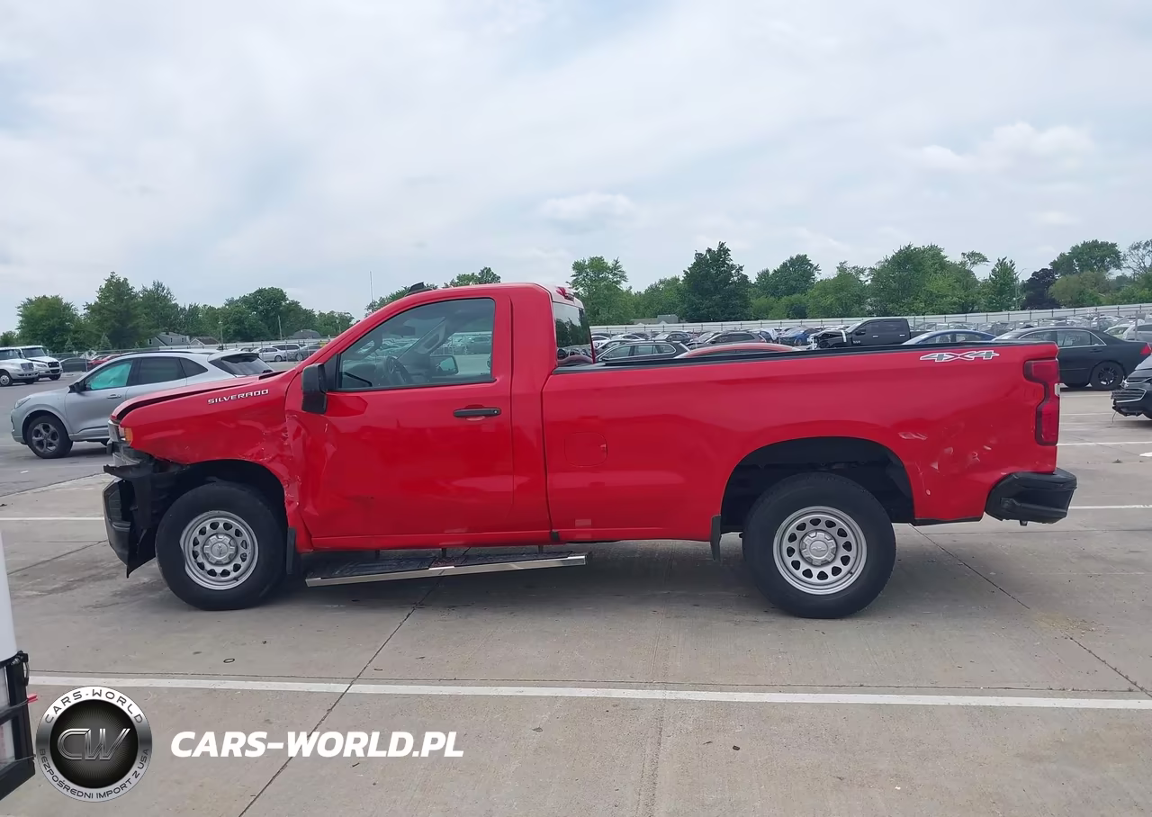 2021 Chevrolet Silverado 1500 4Wd Long Bed Wt VIN:3GCNYAEK5MG326747 - 14