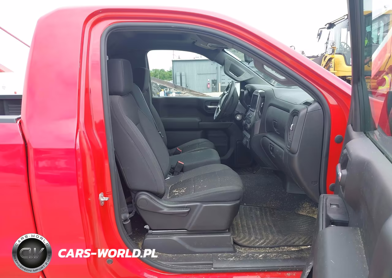 2021 Chevrolet Silverado 1500 4Wd Long Bed Wt VIN:3GCNYAEK5MG326747 - 8