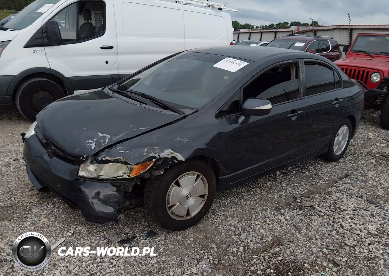 2007 Honda Civic Hybrid VIN:JHMFA36227S019292 - 2