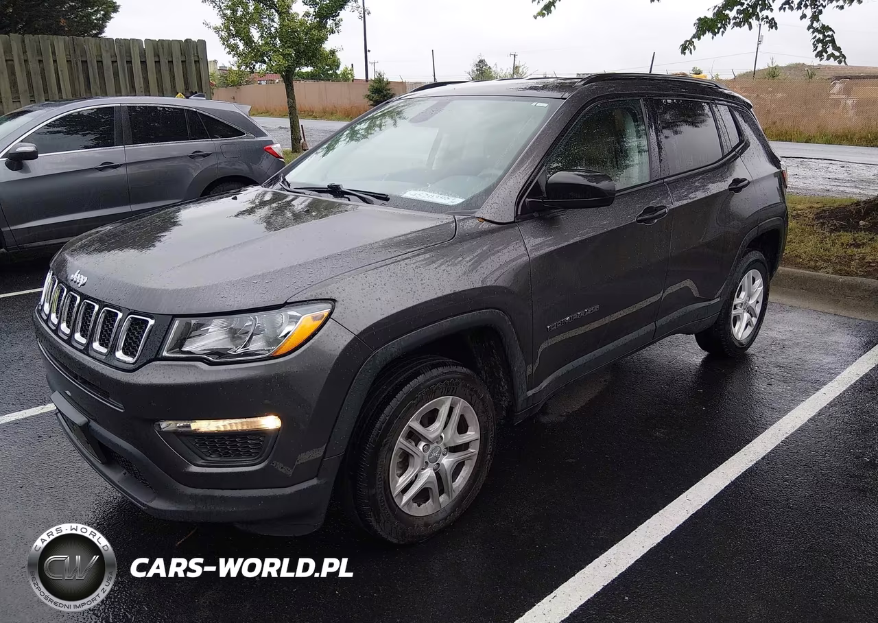 2018 Jeep Compass Sport 4X4 VIN:3C4NJDABXJT332137 - 2
