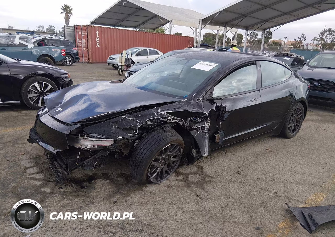 2024 Tesla Model 3 Long Range Dual Motor All-Wheel Drive VIN:5YJ3E1EB3RF734533 - 2