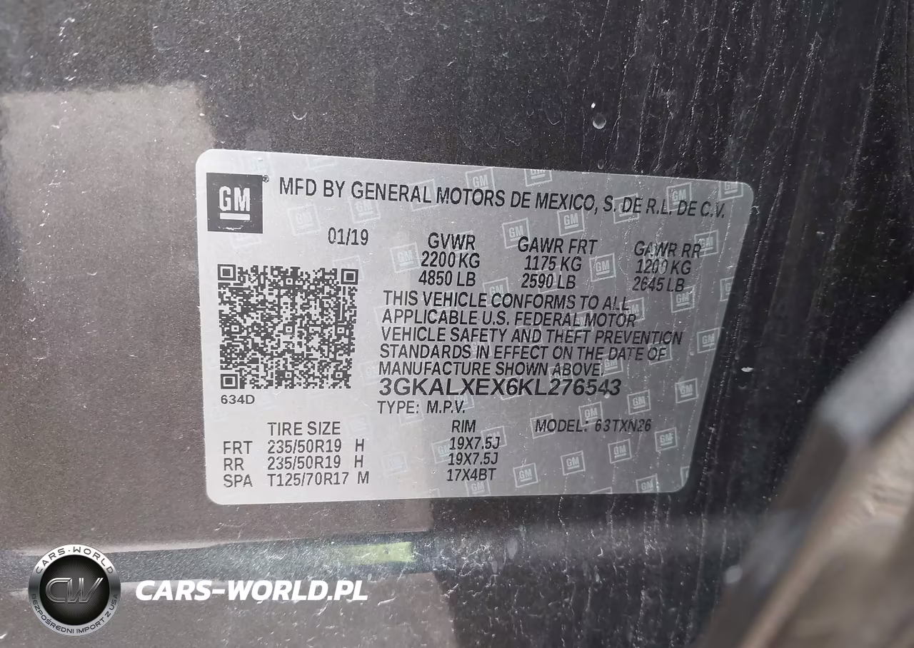 2019 GMC Terrain Denali VIN:3GKALXEX6KL276543 - 9