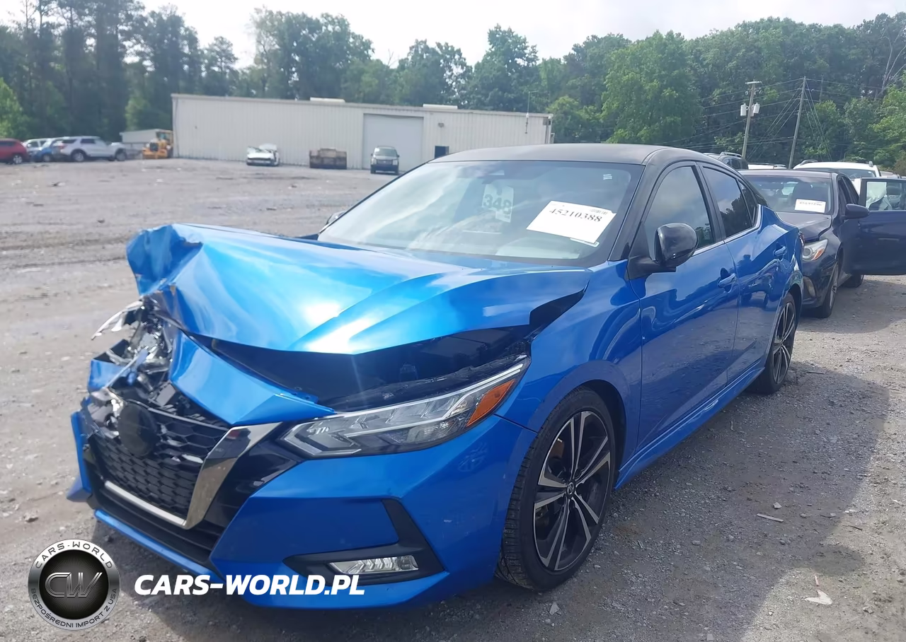 2022 Nissan Sentra Sr Xtronic Cvt VIN:3N1AB8DV4NY291086 - 2