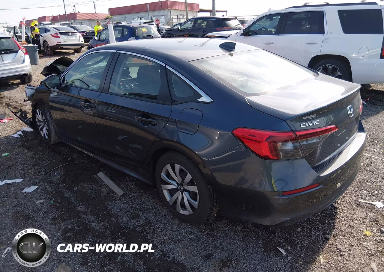 2023 Honda Civic Lx VIN:2HGFE2F25PH537759 - 3
