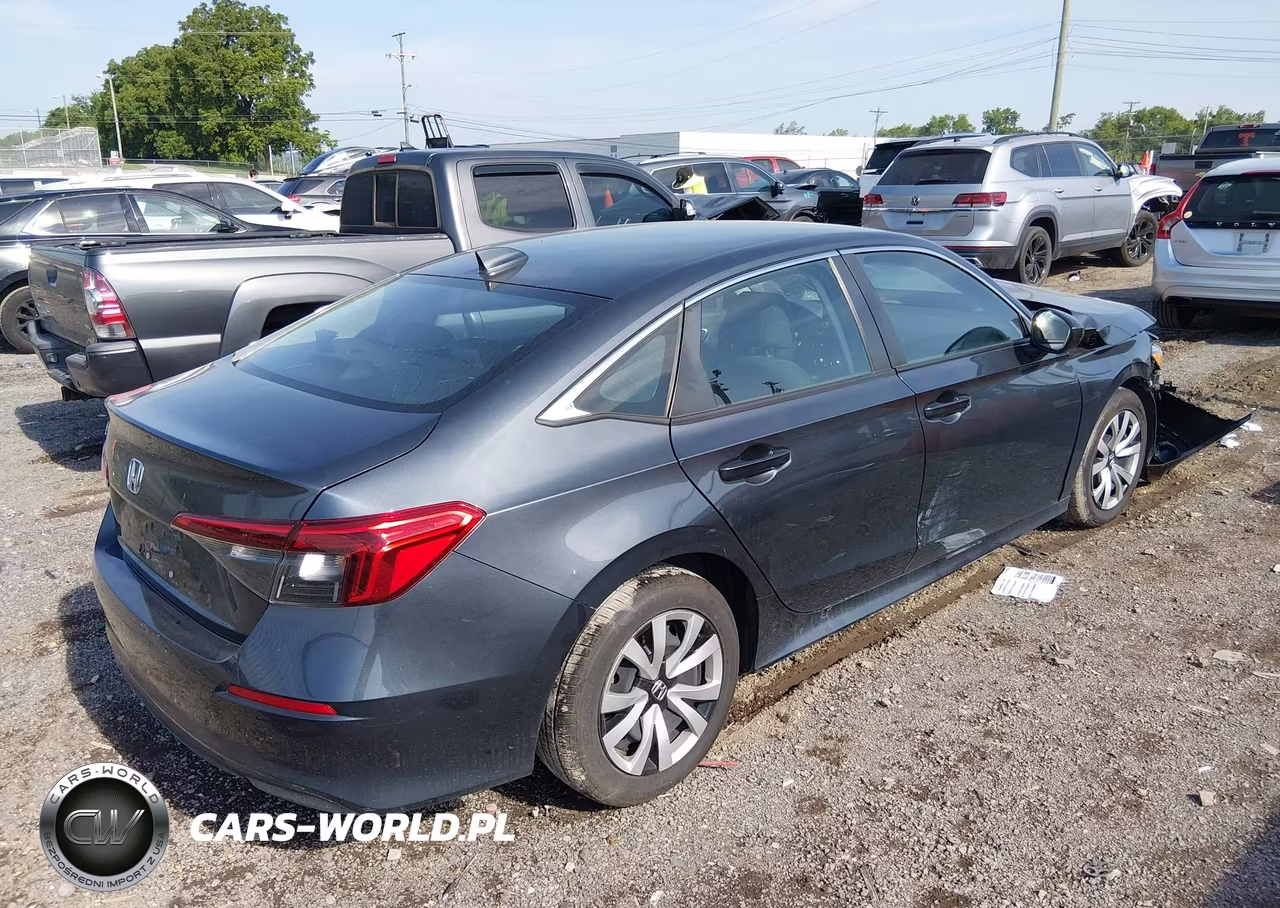 2023 Honda Civic Lx VIN:2HGFE2F25PH537759 - 4
