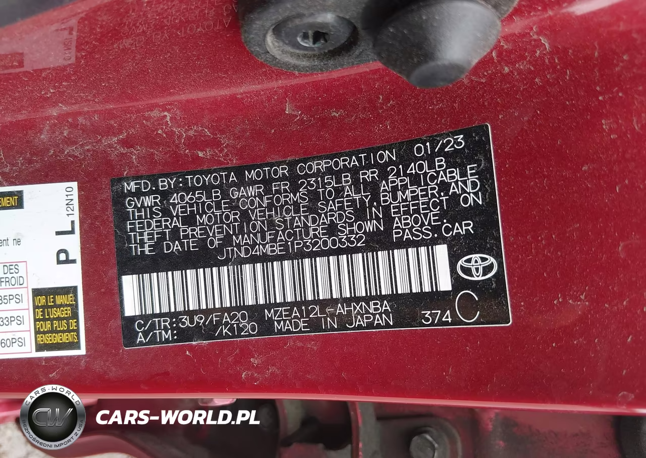 2023 Toyota Corolla Se VIN:JTND4MBE1P3200332 - 9