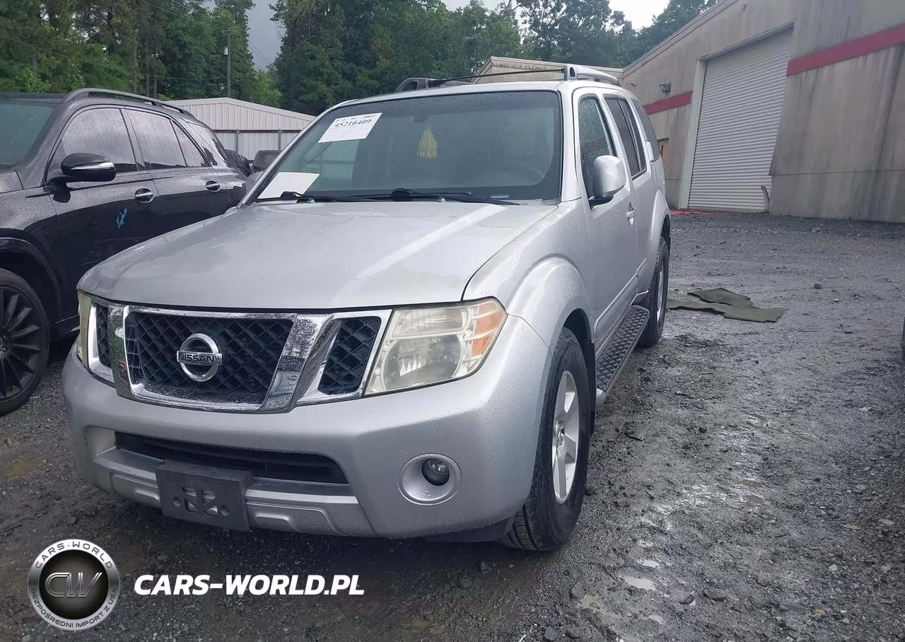 2008 Nissan Pathfinder Se VIN:5N1AR18U78C631468 - 2