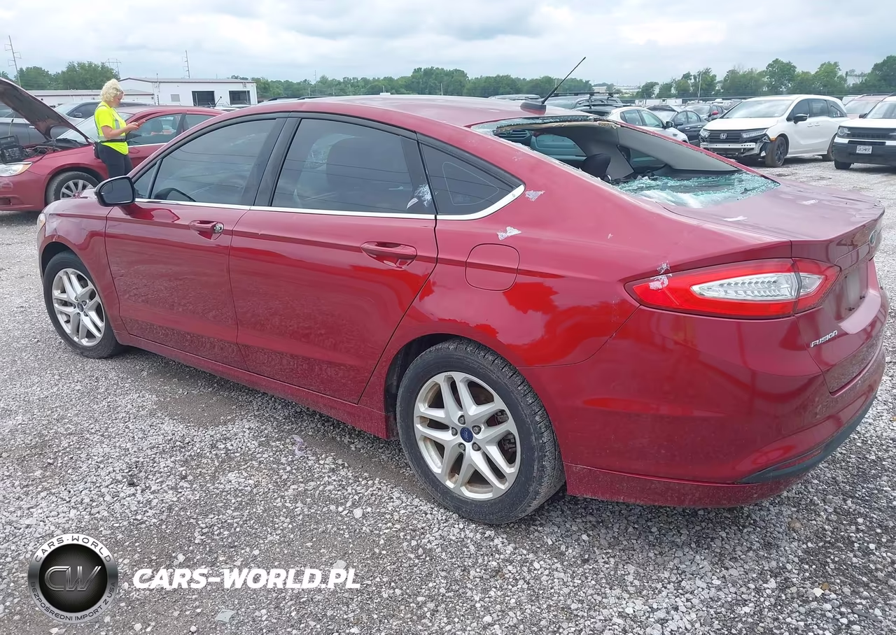 2016 Ford Fusion Se VIN:1FA6P0HD5G5117864 - 3