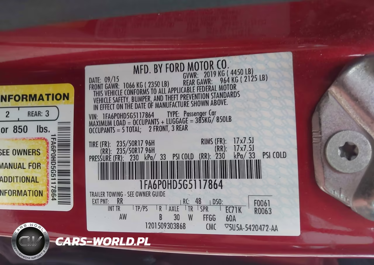 2016 Ford Fusion Se VIN:1FA6P0HD5G5117864 - 9