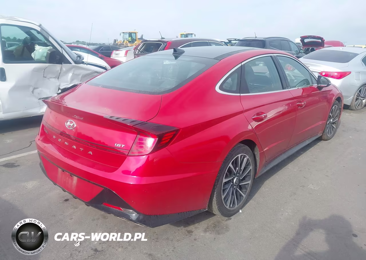 2020 Hyundai Sonata Sel Plus VIN:5NPEJ4J25LH043203 - 4