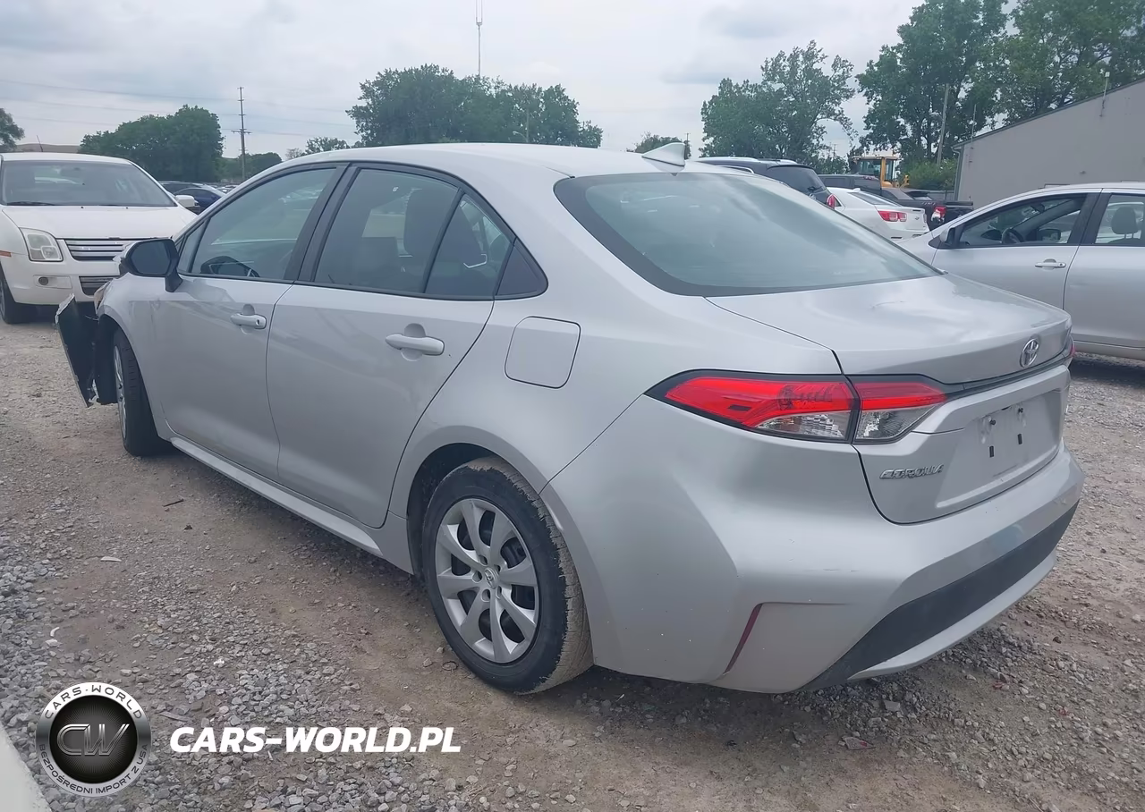 2020 Toyota Corolla Le VIN:5YFEPRAE1LP113482 - 3