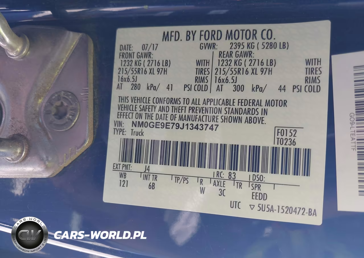 2018 Ford Transit Connect Xl VIN:NM0GE9E79J1343747 - 9