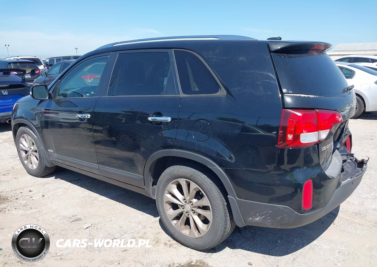 2014 Kia Sorento Ex V6 VIN:5XYKUDA70EG502332 - 3