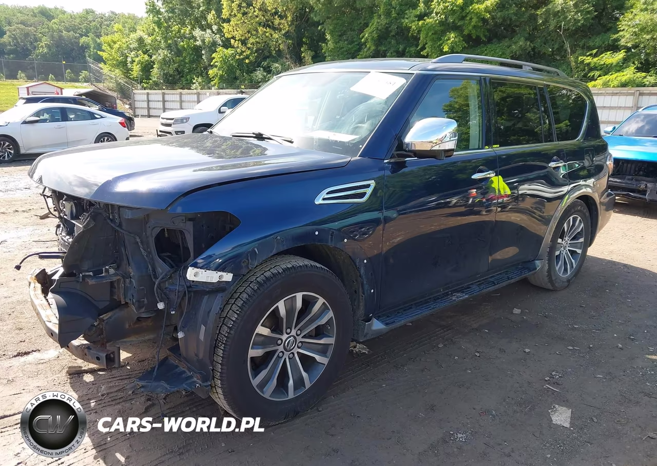 2018 Nissan Armada Sl VIN:JN8AY2NC8JX502425 - 2