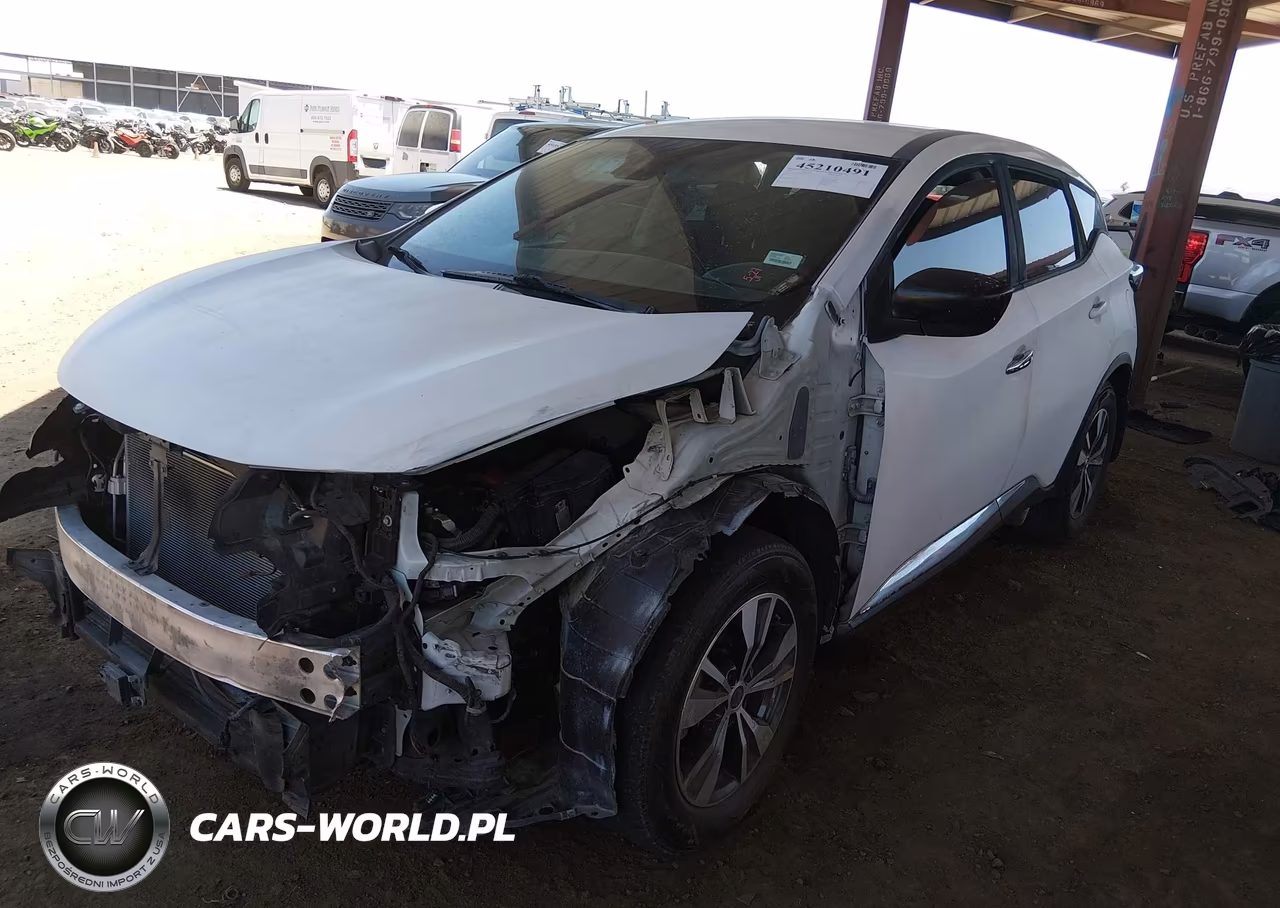 2021 Nissan Murano S Fwd VIN:5N1AZ2AJ8MC136230 - 2