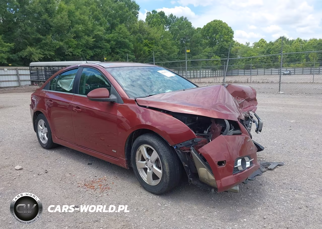 2012 Chevrolet Cruze 1Lt VIN:1G1PL5SC3C7245521 - 1