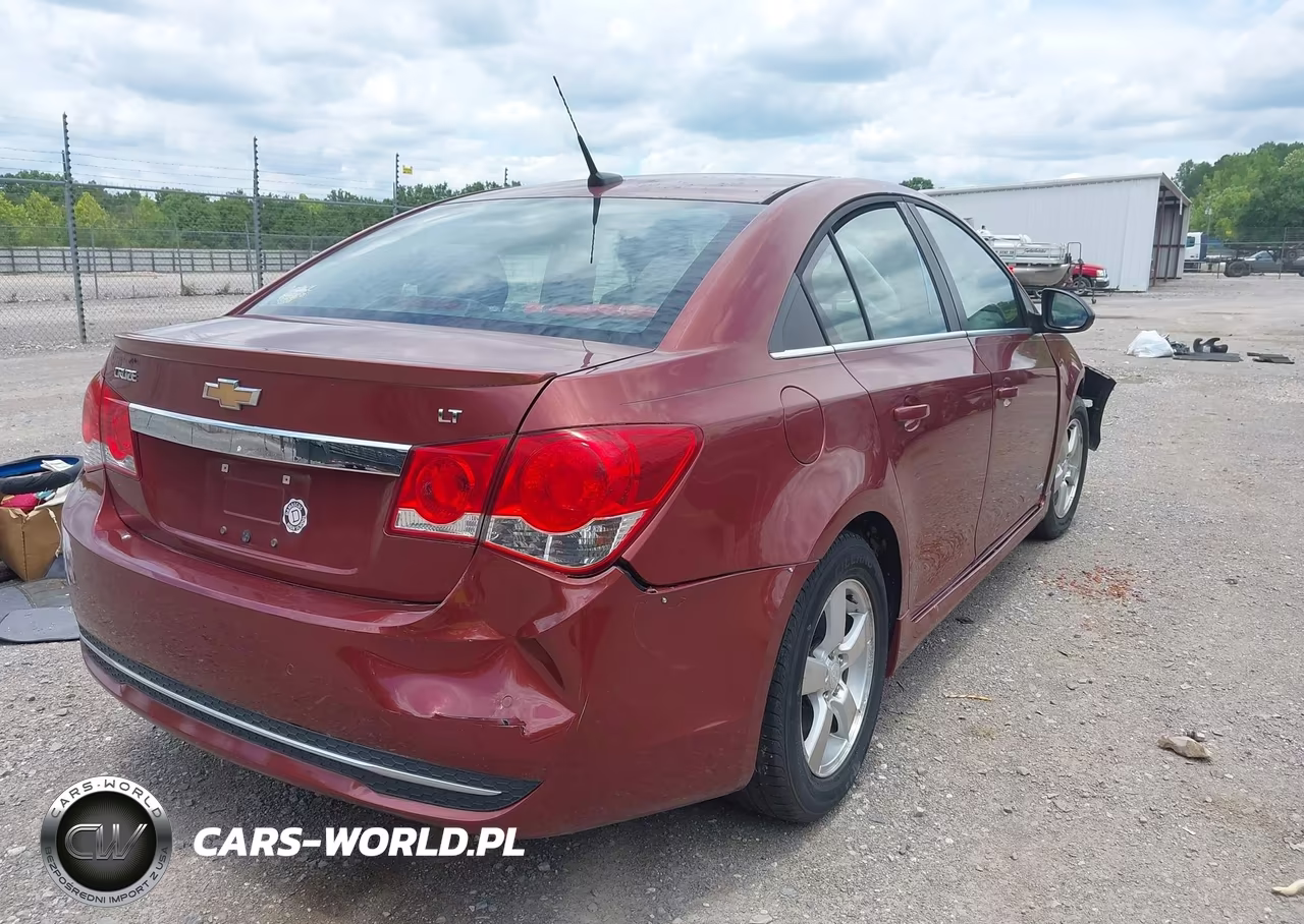 2012 Chevrolet Cruze 1Lt VIN:1G1PL5SC3C7245521 - 4