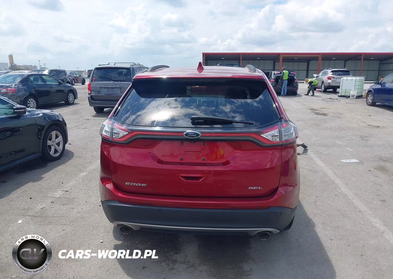 2015 Ford Edge Sel VIN:2FMTK3J86FBB25052 - 16