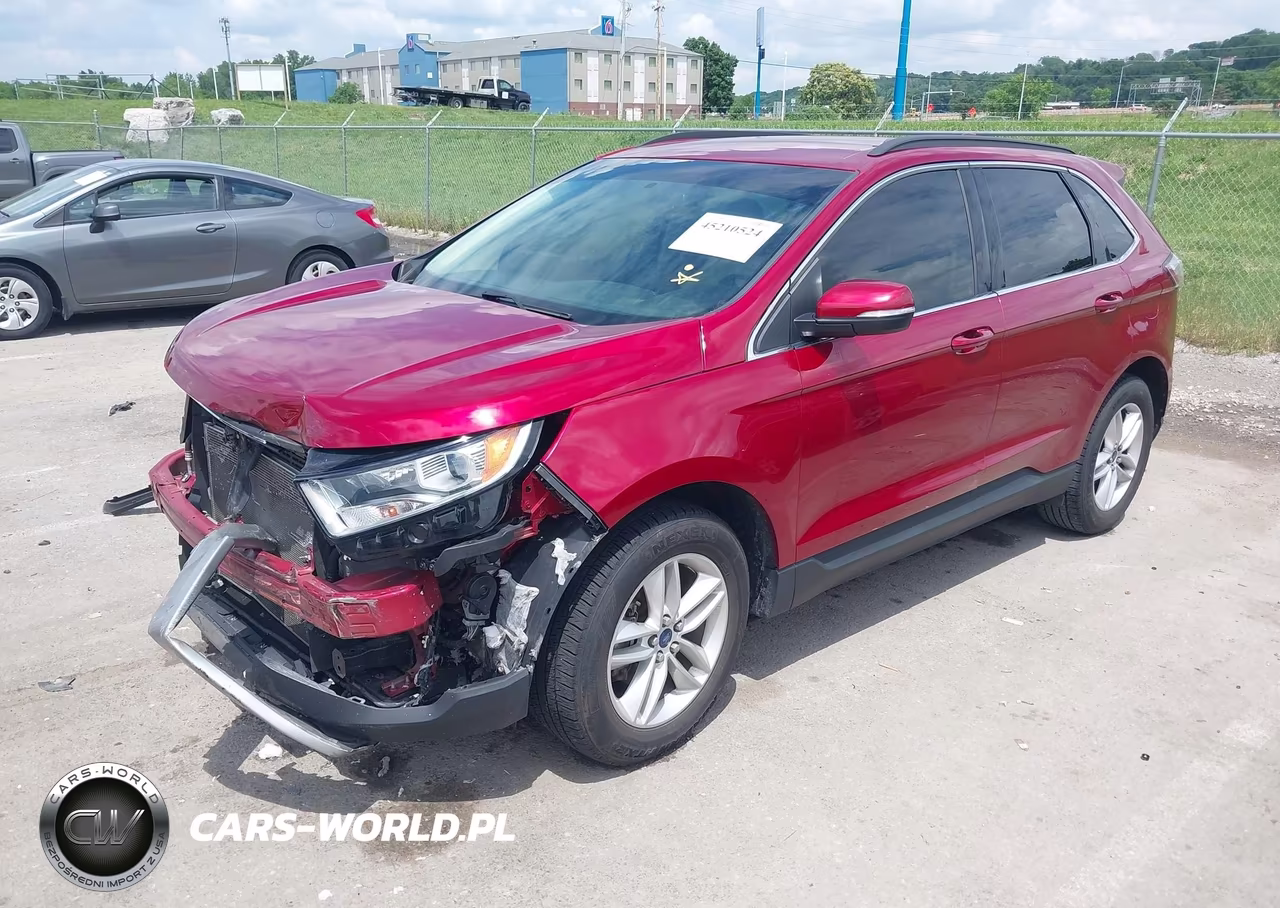 2015 Ford Edge Sel VIN:2FMTK3J86FBB25052 - 2