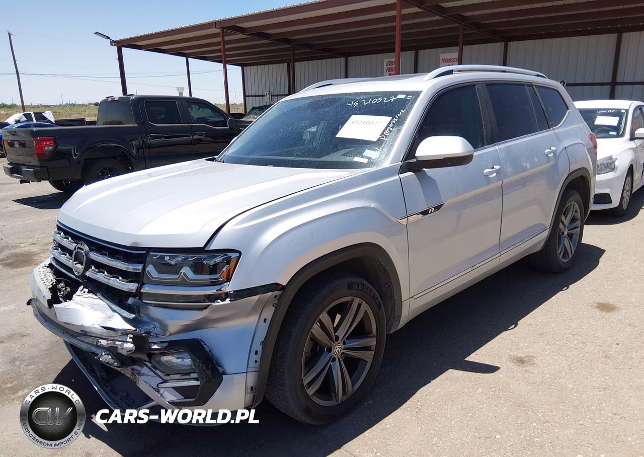 2019 Volkswagen Atlas 3.6L V6 Se W-Technology R-Line VIN:1V2XR2CA2KC585264 - 2