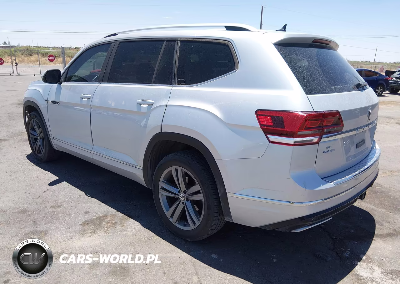 2019 Volkswagen Atlas 3.6L V6 Se W-Technology R-Line VIN:1V2XR2CA2KC585264 - 3