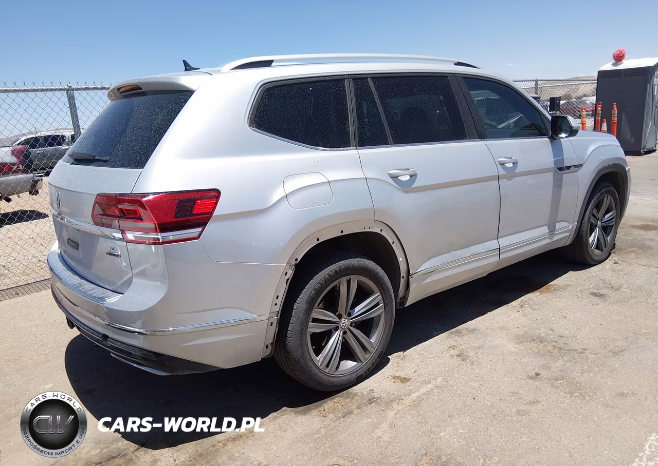 2019 Volkswagen Atlas 3.6L V6 Se W-Technology R-Line VIN:1V2XR2CA2KC585264 - 4