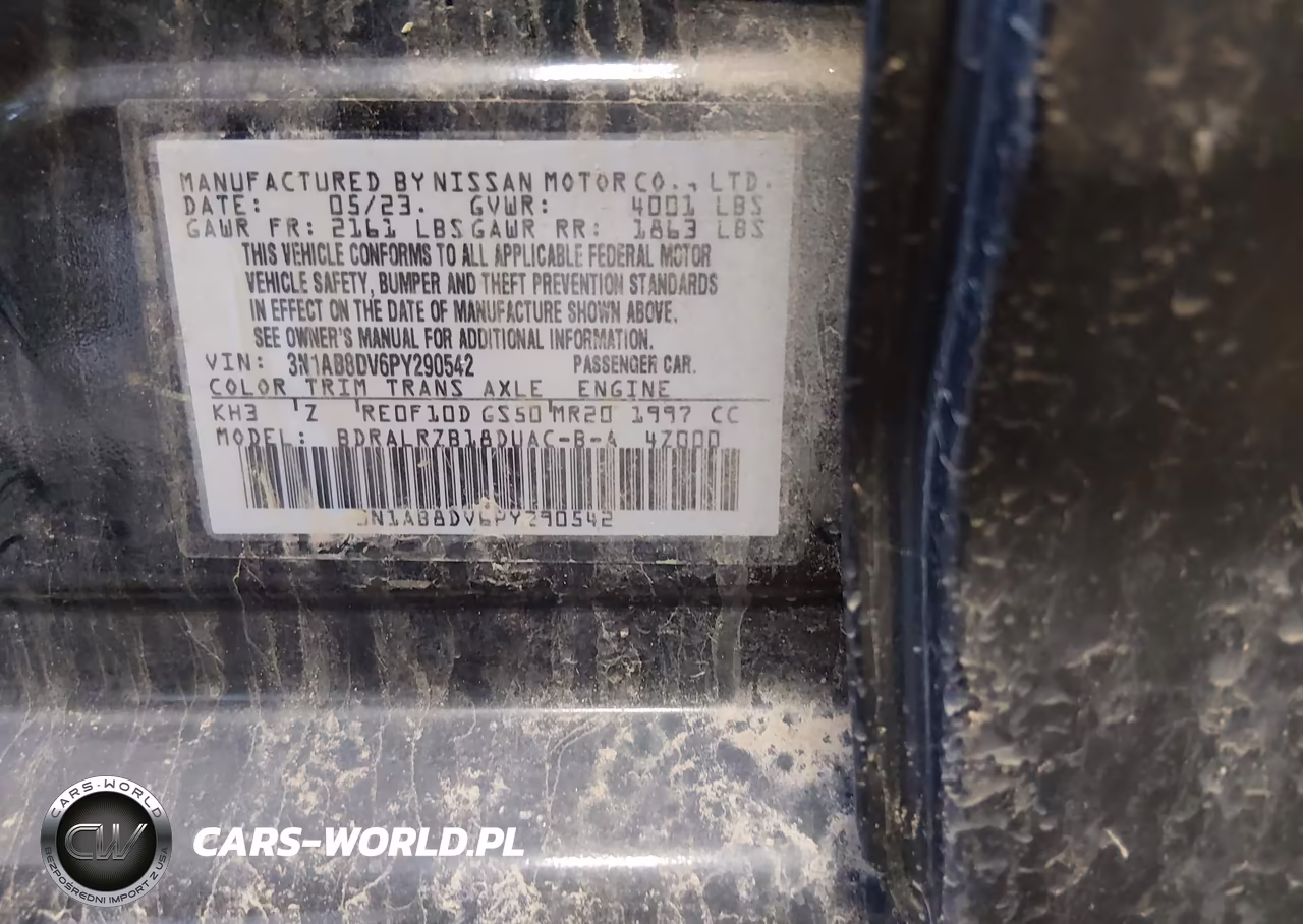 2023 Nissan Sentra Sr Xtronic Cvt VIN:3N1AB8DV6PY290542 - 9