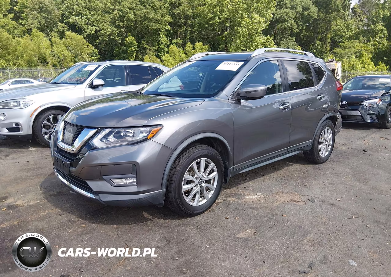 2017 Nissan Rogue Sv VIN:KNMAT2MT0HP594278 - 2